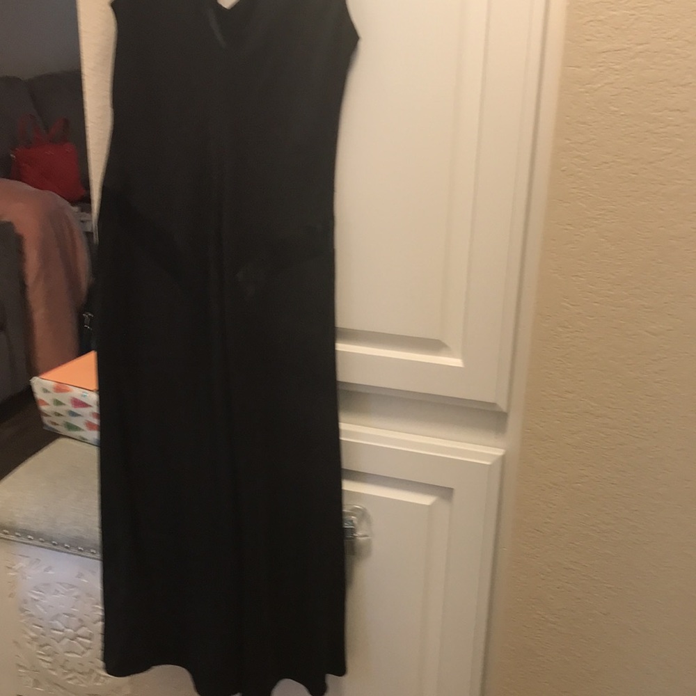 Lauren Ralph Lauren black 100% silk dress - Picture 7 of 10